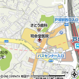 創英ゼミナール　戸塚西口校周辺の地図