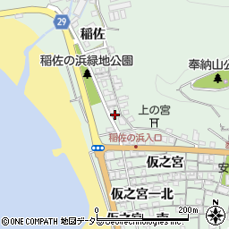 島根県出雲市大社町杵築北2966-4周辺の地図