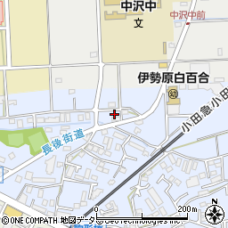 神奈川県伊勢原市池端212-1周辺の地図