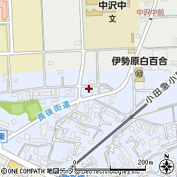 神奈川県伊勢原市池端212-2周辺の地図