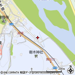 兵庫県養父市八鹿町上網場12周辺の地図
