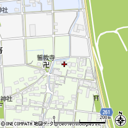 岐阜県安八郡神戸町斉田403周辺の地図