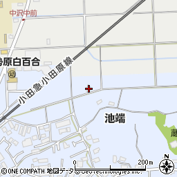 神奈川県伊勢原市池端578周辺の地図