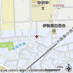 神奈川県伊勢原市池端214周辺の地図
