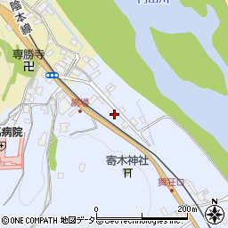 兵庫県養父市八鹿町上網場17周辺の地図