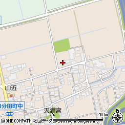 滋賀県長浜市口分田町24周辺の地図