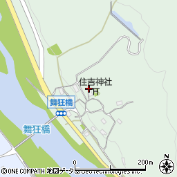 兵庫県養父市八鹿町舞狂221周辺の地図