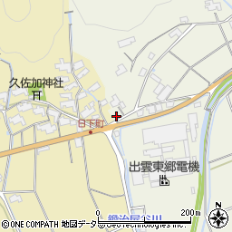 島根県出雲市西林木町612-6周辺の地図