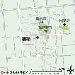 岐阜県安八郡神戸町加納274-2周辺の地図