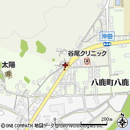 兵庫県養父市八鹿町九鹿39周辺の地図