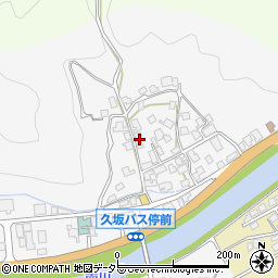 福井県大飯郡おおい町名田庄久坂周辺の地図