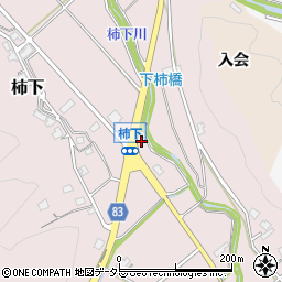 岐阜県可児市柿下319周辺の地図