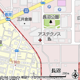 神奈川県厚木市長沼248-4周辺の地図