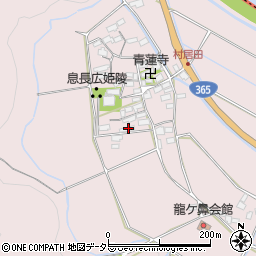 滋賀県米原市村居田427周辺の地図