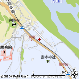 兵庫県養父市八鹿町上網場24周辺の地図