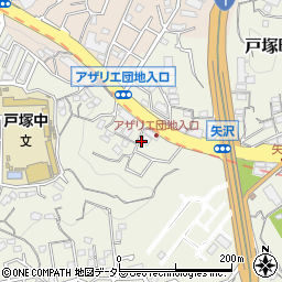 神奈川県横浜市戸塚区戸塚町4647周辺の地図