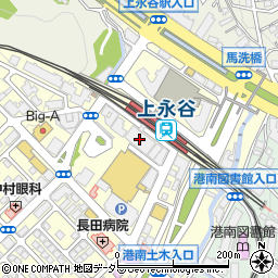 学びのアクシス上永谷スクール周辺の地図