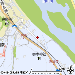 兵庫県養父市八鹿町上網場16周辺の地図