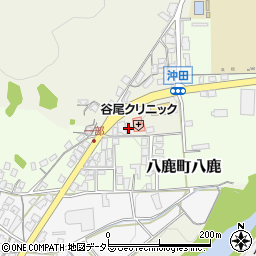 兵庫県養父市八鹿町九鹿52周辺の地図