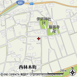 島根県出雲市西林木町121-6周辺の地図