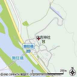 兵庫県養父市八鹿町舞狂212周辺の地図