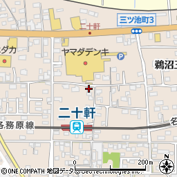 サンシティ竹山Ａ周辺の地図