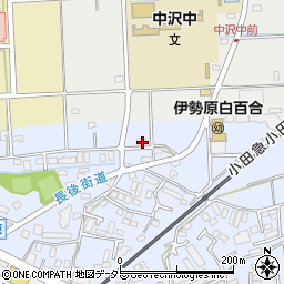 神奈川県伊勢原市池端211周辺の地図