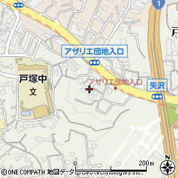 神奈川県横浜市戸塚区戸塚町4655周辺の地図