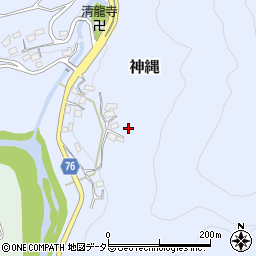 神奈川県足柄上郡山北町神縄87周辺の地図