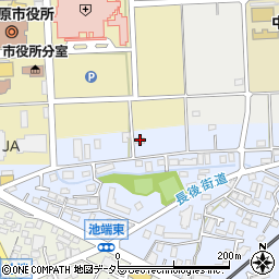 神奈川県伊勢原市池端191-7周辺の地図