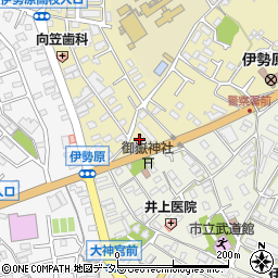 株式会社東日本宇佐美　神奈川販売支店２４６号伊勢原上り周辺の地図