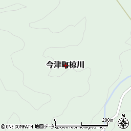 滋賀県高島市今津町椋川周辺の地図