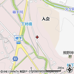 岐阜県可児市柿下658周辺の地図