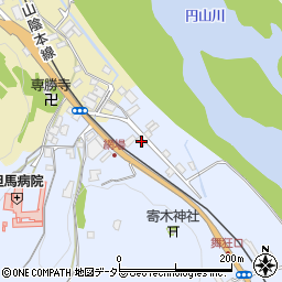 兵庫県養父市八鹿町上網場27周辺の地図