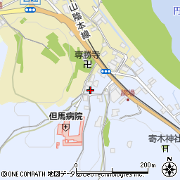 兵庫県養父市八鹿町上網場72周辺の地図