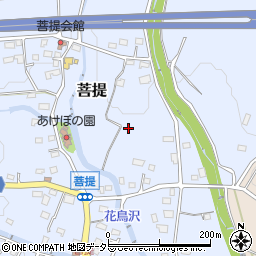 神奈川県秦野市菩提周辺の地図