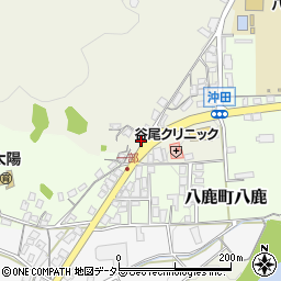 兵庫県養父市八鹿町九鹿34周辺の地図