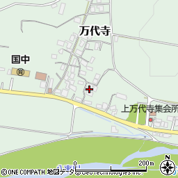 鳥取県八頭郡八頭町万代寺122周辺の地図
