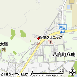 兵庫県養父市八鹿町九鹿35-3周辺の地図