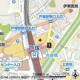 株式会社伊藤園　丸井戸塚店周辺の地図