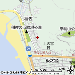 島根県出雲市大社町杵築北2966-5周辺の地図