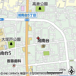 神奈川県藤沢市湘南台6丁目35-8周辺の地図