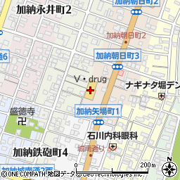 Ｖ・ｄｒｕｇ　加納店周辺の地図