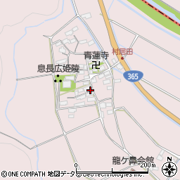 滋賀県米原市村居田407周辺の地図