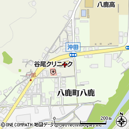 兵庫県養父市八鹿町九鹿51周辺の地図