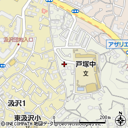 神奈川県横浜市戸塚区戸塚町4555周辺の地図