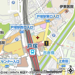 ＲＦ１　丸井戸塚店周辺の地図