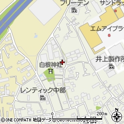 神奈川県伊勢原市白根416-3周辺の地図