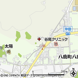 兵庫県養父市八鹿町九鹿1604周辺の地図