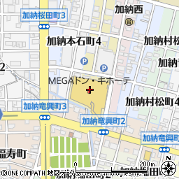 ダイソーＭＥＧＡドン・キホーテＵＮＹ岐阜店周辺の地図